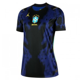 Camiseta de fútbol Brasil Mujer 2ª equipación Copa Mundial 2026