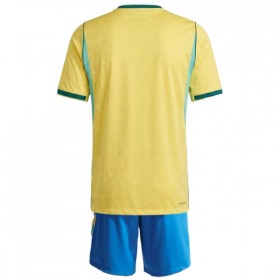 Camiseta de fútbol Brasil Niño 1ª equipación Copa Mundial 2026