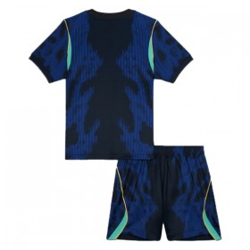 Camiseta de fútbol Brasil Niño 2ª equipación Copa Mundial 2026