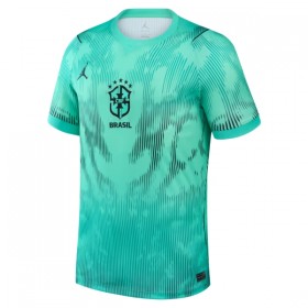 Camiseta de fútbol Brasil Portero 2ª equipación Copa Mundial 2026 Verde
