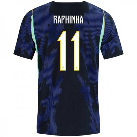 Camiseta de fútbol Brasil Raphinha 11 2ª equipación Copa Mundial 2026 Camiseta de fútbol Brasil Raphinha 11 2ª equipación Copa Mundial 2026