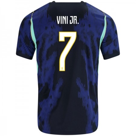Camiseta de fútbol Brasil Vini JR. 7 2ª equipación Copa Mundial 2026 Camiseta de fútbol Brasil Vini JR. 7 2ª equipación Copa Mundial 2026