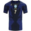 Camiseta de fútbol Brasil Vini JR. 7 2ª equipación Copa Mundial 2026