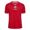 Camiseta de fútbol Dinamarca Niño 1ª equipación Copa Mundial 2026