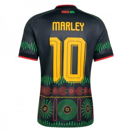 Camiseta de fútbol Jamaica Bob Marley 10 2ª equipación Copa Mundial 2026 Camiseta de fútbol Jamaica Bob Marley 10 2ª equipación Copa Mundial 2026