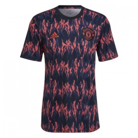 Camiseta de fútbol Manchester United Pre-Match 2025-26 Negra
