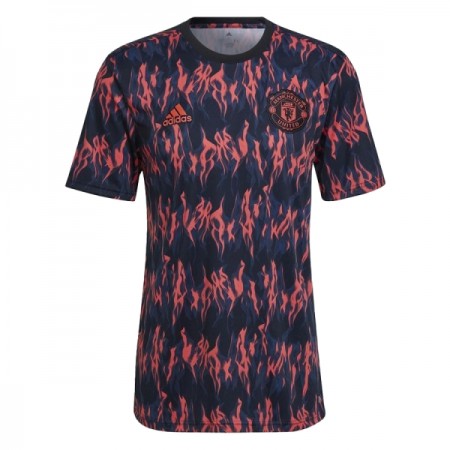 Camiseta de fútbol Manchester United Pre-Match 2025-26 Negra