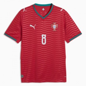 Camiseta de fútbol Portugal B. Fernandes 8 1ª equipación Copa Mundial 2026