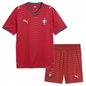 Camiseta de fútbol Portugal Niño 1ª equipación Copa Mundial 2026