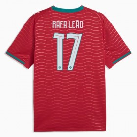 Camiseta de fútbol Portugal Rafael Leao 17 1ª equipación Copa Mundial 2026