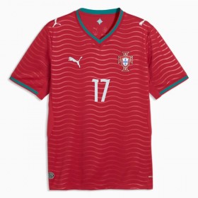 Camiseta de fútbol Portugal Rafael Leao 17 1ª equipación Copa Mundial 2026