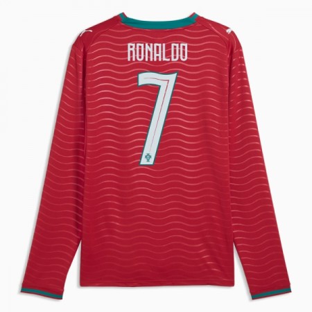 Camiseta de fútbol Portugal Ronaldo 7 1ª equipación Copa Mundial 2026 Manga Larga Camiseta de fútbol Portugal Ronaldo 7 1ª equipación Copa Mundial 2026 Manga Larga