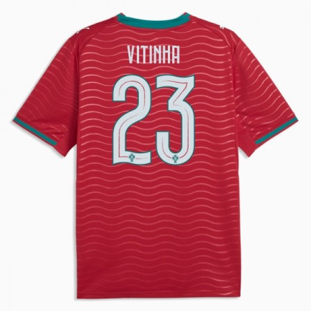 Camiseta de fútbol Portugal Vitinha 23 1ª equipación Copa Mundial 2026 Camiseta de fútbol Portugal Vitinha 23 1ª equipación Copa Mundial 2026