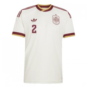 Camiseta de fútbol España Carvajal 2 2ª equipación Copa Mundial 2026