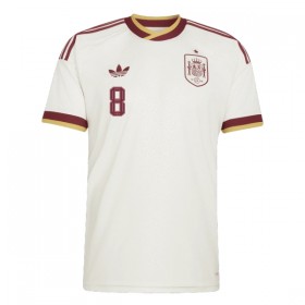 Camiseta de fútbol España Fabian 8 2ª equipación Copa Mundial 2026