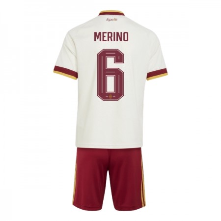 Camiseta de fútbol España Merino 6 Niño 2ª equipación Copa Mundial 2026 Camiseta de fútbol España Merino 6 Niño 2ª equipación Copa Mundial 2026