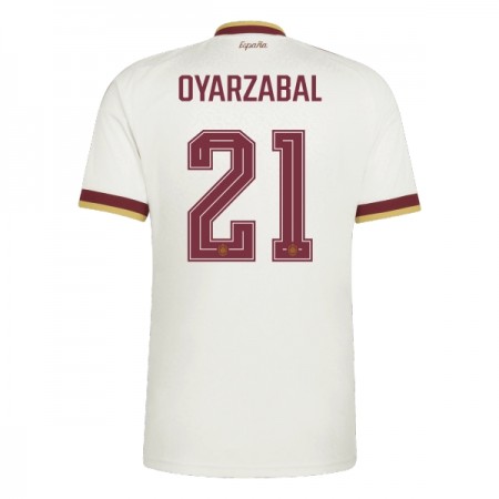 Camiseta de fútbol España Oyarzabal 21 2ª equipación Copa Mundial 2026
