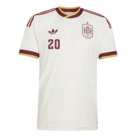 Camiseta de fútbol España Pedri 20 2ª equipación Copa Mundial 2026