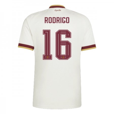 Camiseta de fútbol España Rodrigo 16 2ª equipación Copa Mundial 2026 Camiseta de fútbol España Rodrigo 16 2ª equipación Copa Mundial 2026