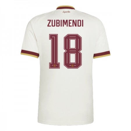 Camiseta de fútbol España Zubimendi 18 2ª equipación Copa Mundial 2026 Camiseta de fútbol España Zubimendi 18 2ª equipación Copa Mundial 2026