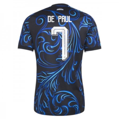 Camiseta de fútbol Argentina De Paul 7 2ª equipación Copa Mundial 2026 Camiseta de fútbol Argentina De Paul 7 2ª equipación Copa Mundial 2026