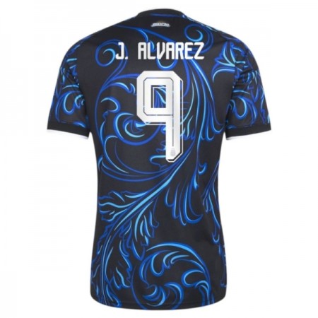 Camiseta de fútbol Argentina J. Alvarez 9 2ª equipación Copa Mundial 2026 Camiseta de fútbol Argentina J. Alvarez 9 2ª equipación Copa Mundial 2026