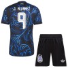 Camiseta de fútbol Argentina J. Alvarez 9 Niño 2ª equipación Copa Mundial 2026