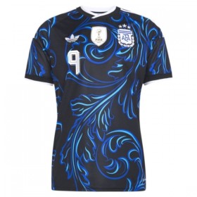 Camiseta de fútbol Argentina J. Alvarez 9 Niño 2ª equipación Copa Mundial 2026
