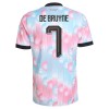 Camiseta de fútbol Bélgica De Bruyne 7 2ª equipación Copa Mundial 2026