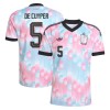 Camiseta de fútbol Bélgica De Cuyper 5 2ª equipación Copa Mundial 2026 Camiseta de fútbol Bélgica De Cuyper 5 2ª equipación Copa Mundial 2026