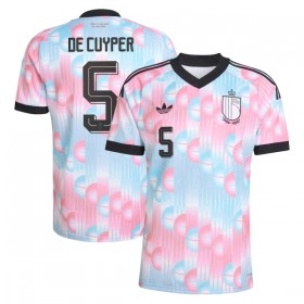 Camiseta de fútbol Bélgica De Cuyper 5 2ª equipación Copa Mundial 2026