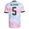 Camiseta de fútbol Bélgica De Cuyper 5 2ª equipación Copa Mundial 2026