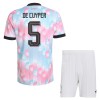 Camiseta de fútbol Bélgica De Cuyper 5 Niño 2ª equipación Copa Mundial 2026
