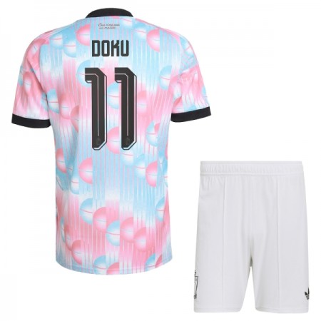 Camiseta de fútbol Bélgica Doku 11 Niño 2ª equipación Copa Mundial 2026 Camiseta de fútbol Bélgica Doku 11 Niño 2ª equipación Copa Mundial 2026