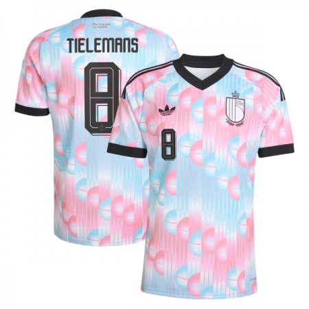 Camiseta de fútbol Bélgica Tielemans 8 2ª equipación Copa Mundial 2026 Camiseta de fútbol Bélgica Tielemans 8 2ª equipación Copa Mundial 2026