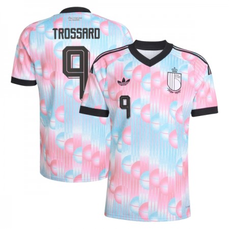 Camiseta de fútbol Bélgica Trossard 9 2ª equipación Copa Mundial 2026 Camiseta de fútbol Bélgica Trossard 9 2ª equipación Copa Mundial 2026