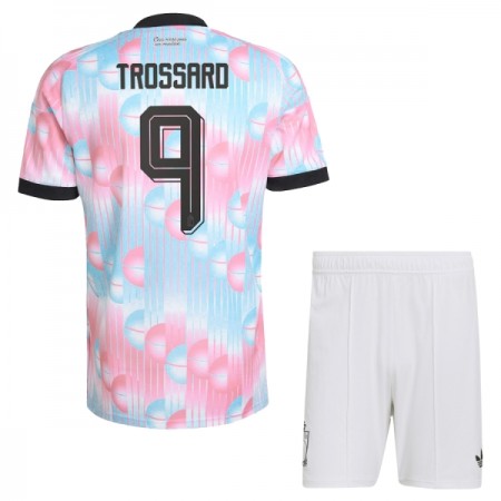 Camiseta de fútbol Bélgica Trossard 9 Niño 2ª equipación Copa Mundial 2026