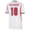 Camiseta de fútbol Inglaterra Bellingham 10 1ª equipación Copa Mundial 2026