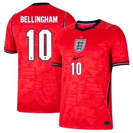 Camiseta de fútbol Inglaterra Bellingham 10 2ª equipación Copa Mundial 2026 Camiseta de fútbol Inglaterra Bellingham 10 2ª equipación Copa Mundial 2026