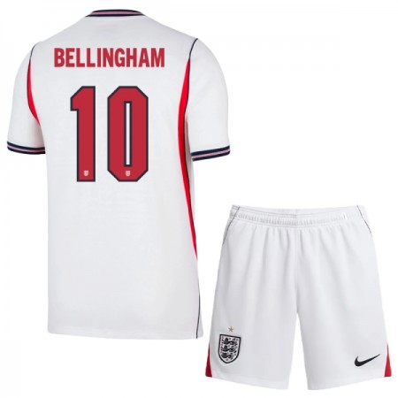 Camiseta de fútbol Inglaterra Bellingham 10 Niño 1ª equipación Copa Mundial 2026 Camiseta de fútbol Inglaterra Bellingham 10 Niño 1ª equipación Copa Mundial 2026