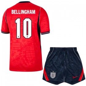 Camiseta de fútbol Inglaterra Bellingham 10 Niño 2ª equipación Copa Mundial 2026