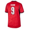 Camiseta de fútbol Inglaterra Kane 9 Niño 2ª equipación Copa Mundial 2026