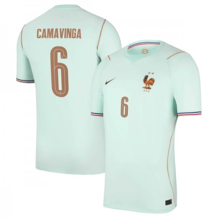 Camiseta de fútbol Francia Camavinga 6 2ª equipación Copa Mundial 2026 Camiseta de fútbol Francia Camavinga 6 2ª equipación Copa Mundial 2026