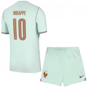Camiseta de fútbol Francia Mbappé 10 Niño 2ª equipación Copa Mundial 2026