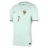 Camiseta de fútbol Francia O. Dembele 7 2ª equipación Copa Mundial 2026