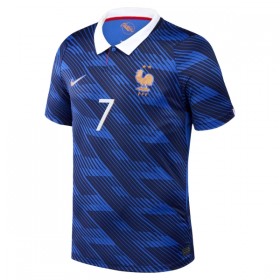 Camiseta de fútbol Francia O. Dembele 7 Niño 1ª equipación Copa Mundial 2026