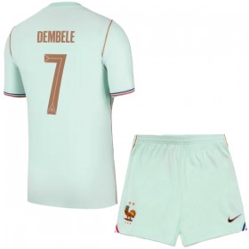 Camiseta de fútbol Francia O. Dembele 7 Niño 2ª equipación Copa Mundial 2026