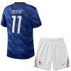 Camiseta de fútbol Francia Olise 11 Niño 1ª equipación Copa Mundial 2026 Camiseta de fútbol Francia Olise 11 Niño 1ª equipación Copa Mundial 2026