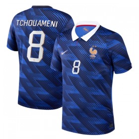 Camiseta de fútbol Francia Tchouameni 8 1ª equipación Copa Mundial 2026