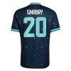Camiseta de fútbol Alemania Gnabry 20 2ª equipación Copa Mundial 2026